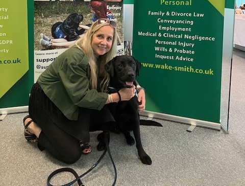 Back running for Support Dogs